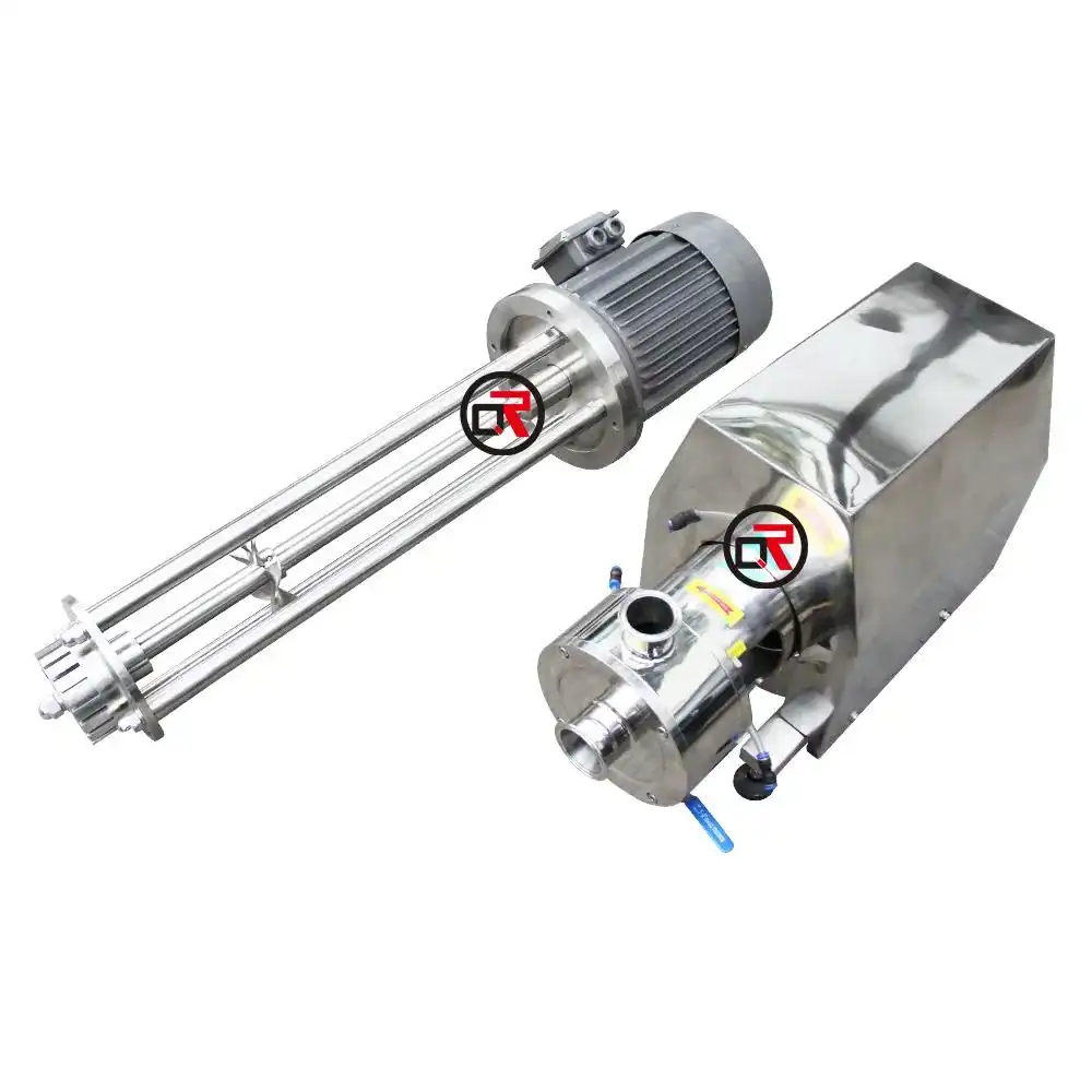 What are the advantages of using a high shear mixer pump over traditional mixers?